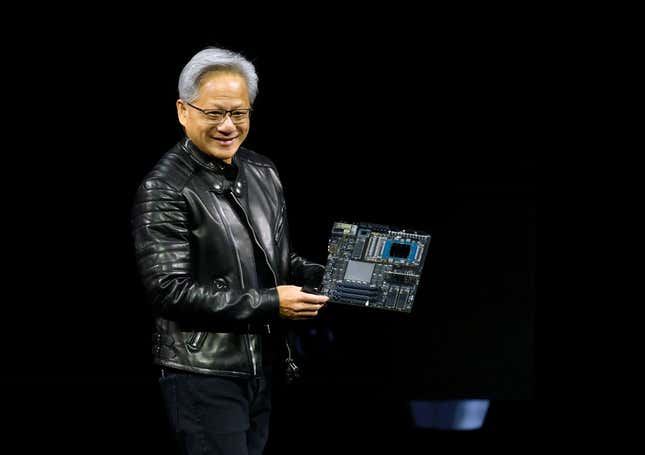Nvidia CEO Jensen Huang.